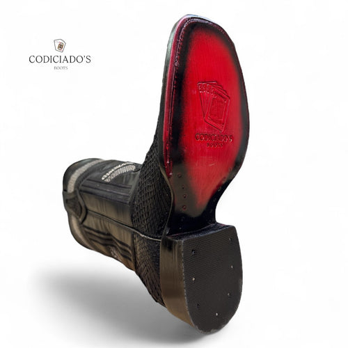 botas 27 bulldog piel de cocodrilo moreleti coñac añejo
